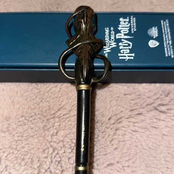 Authentic Universal Studios Wizarding World Harry Potter Death Eater Swirl Wand - Picture 4 of 9